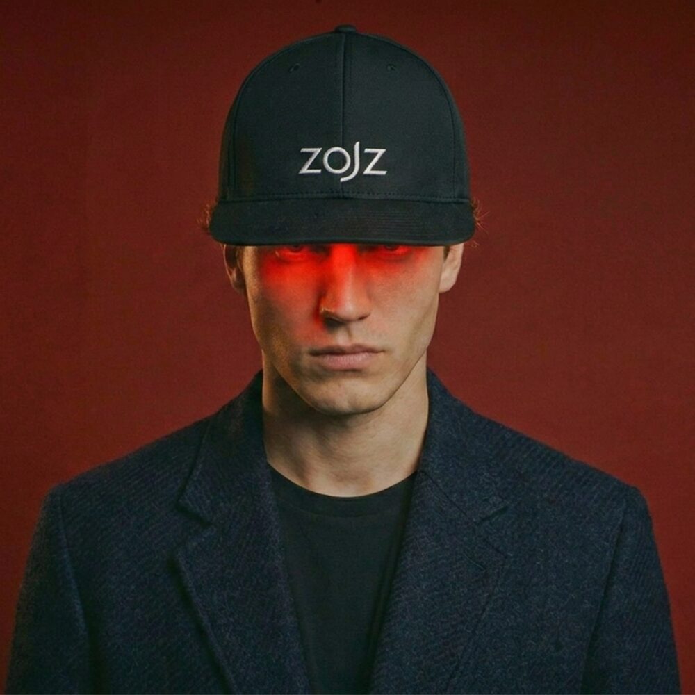 ZOJZ Halo Cap Pro 26, kapelë me dritë të kuqe për flokët